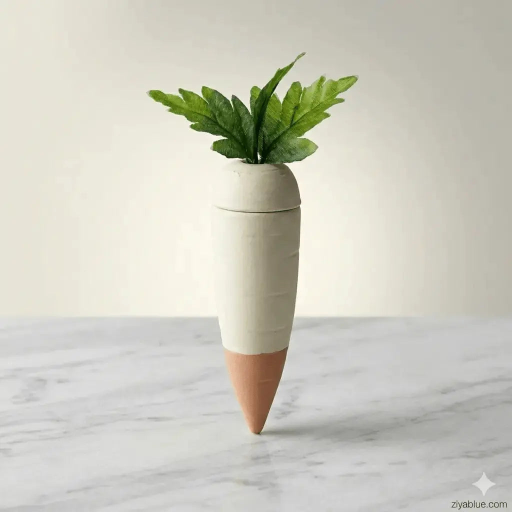 Carrot Watering Spike | Adorable Self-Watering Plant Tool Ganz Ziya Blue