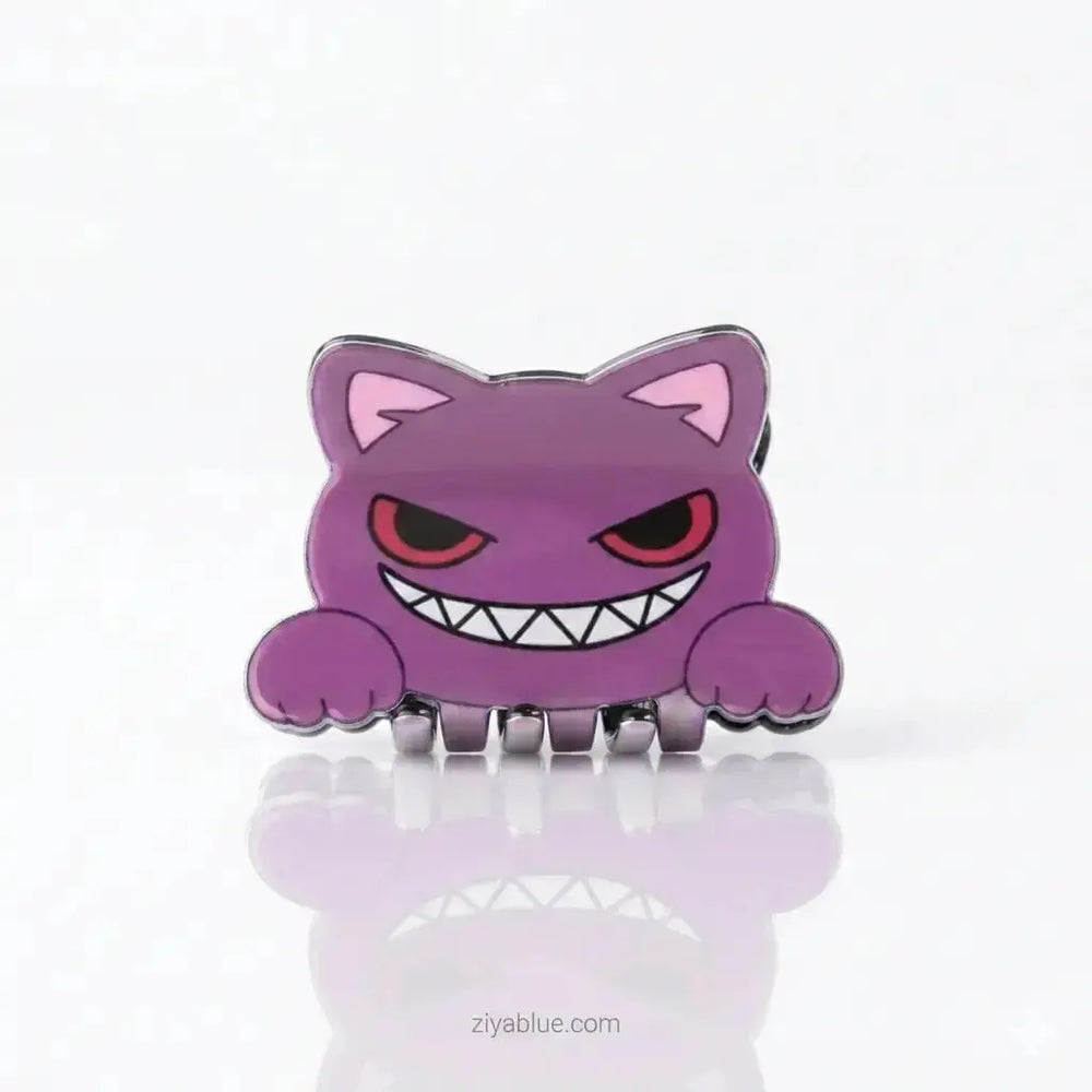 Cat Hair Claw: The Wicked Purple Feline Accessory Ziya Blue Ziya Blue
