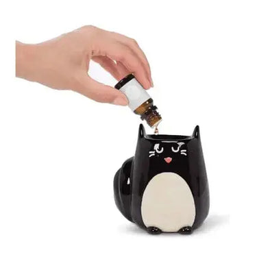 Cat Oil Warmer for Aromatherapy Abbott Ziya Blue