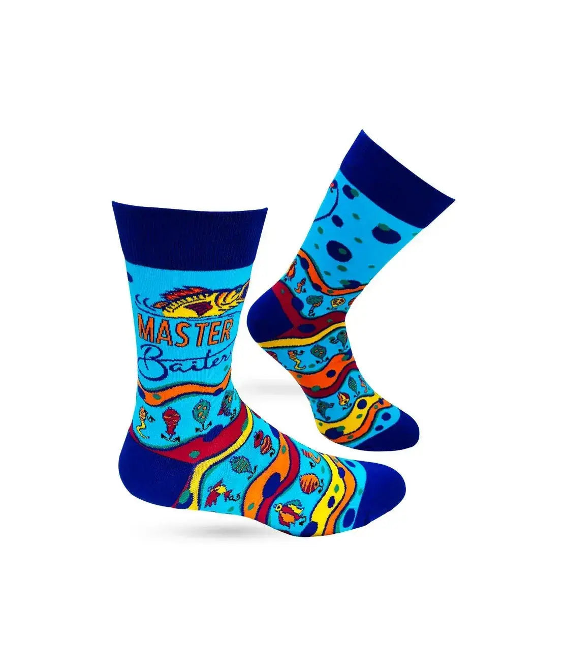 Catch of the Day: Men's Master Baiter Socks Fabdaz Ziya Blue