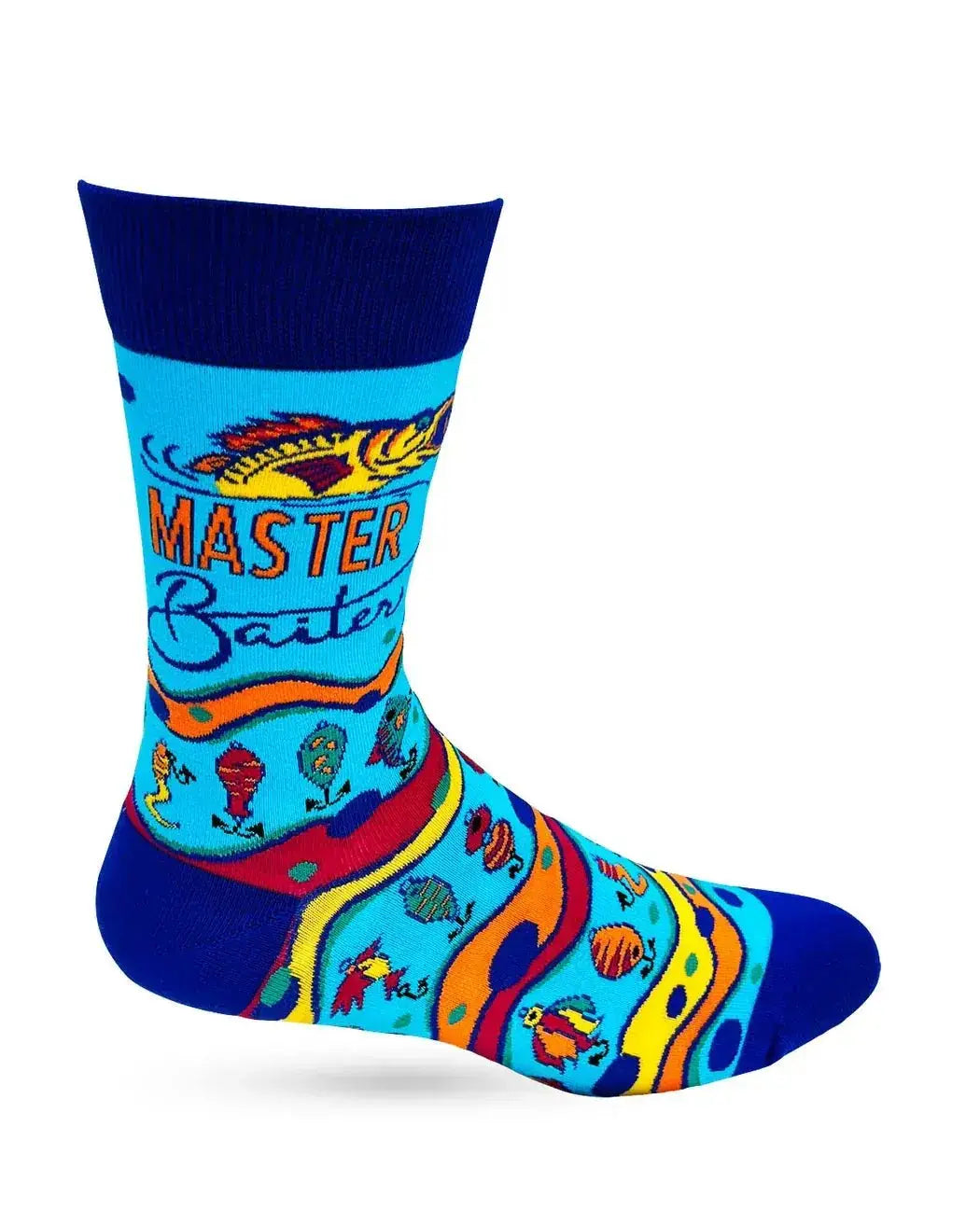 Catch of the Day: Men's Master Baiter Socks Fabdaz Ziya Blue
