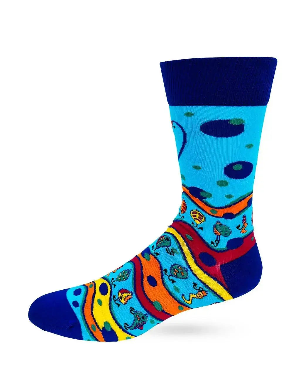 Catch of the Day: Men's Master Baiter Socks Fabdaz Ziya Blue
