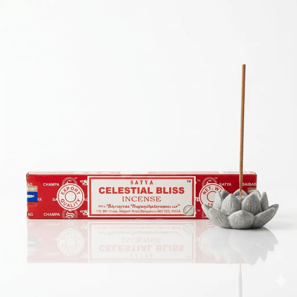 Celestial Bliss Incense Sticks: Satya Hand-Rolled 15g Designs by Deekay Inc. Ziya Blue