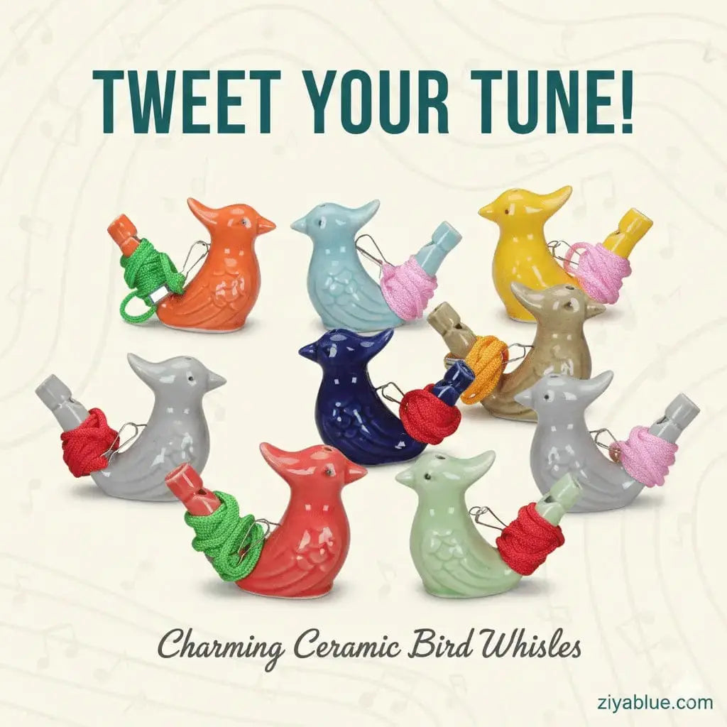 Ceramic Water Bird Whistle – The Most "Tweet-Worthy" Toy Ziya Blue Ziya Blue