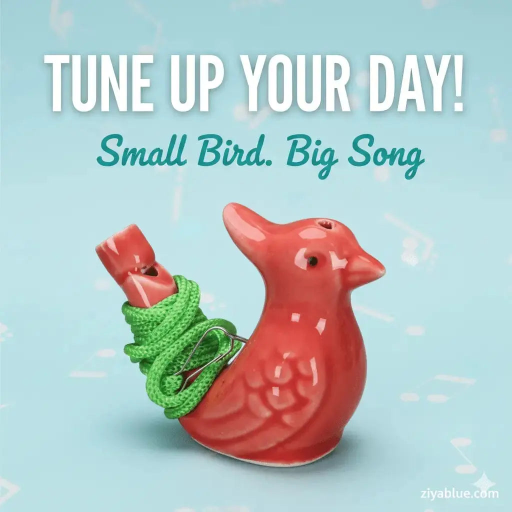 Ceramic Water Bird Whistle – The Most "Tweet-Worthy" Toy Ziya Blue Ziya Blue