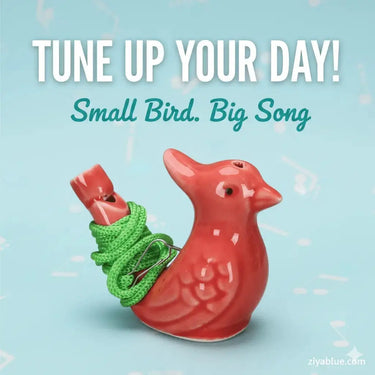 Ceramic Water Bird Whistle – The Most "Tweet-Worthy" Toy Ziya Blue Ziya Blue