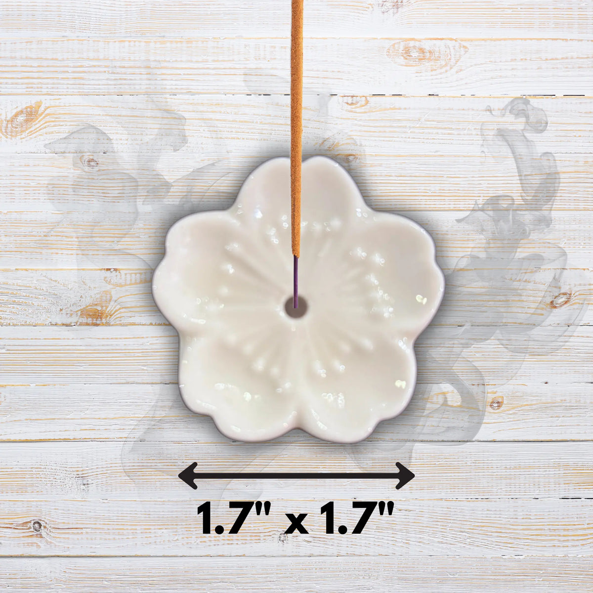 Cherry Blossom Incense Holder - Multiple Colours  Ziya Blue