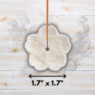 Cherry Blossom Incense Holder - Multiple Colours  Ziya Blue
