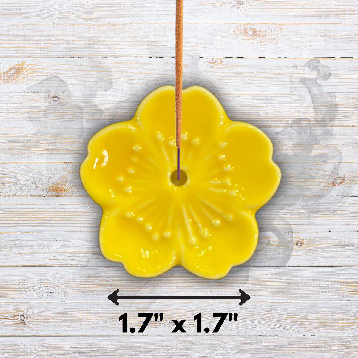 Cherry Blossom Incense Holder - Multiple Colours  Ziya Blue