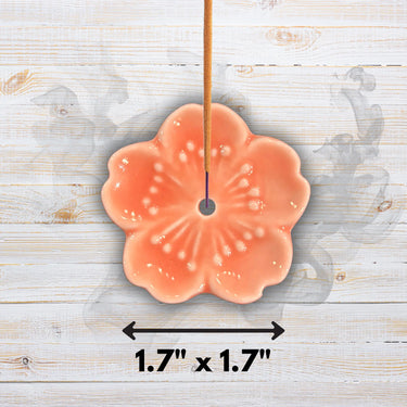 Cherry Blossom Incense Holder - Multiple Colours  Ziya Blue