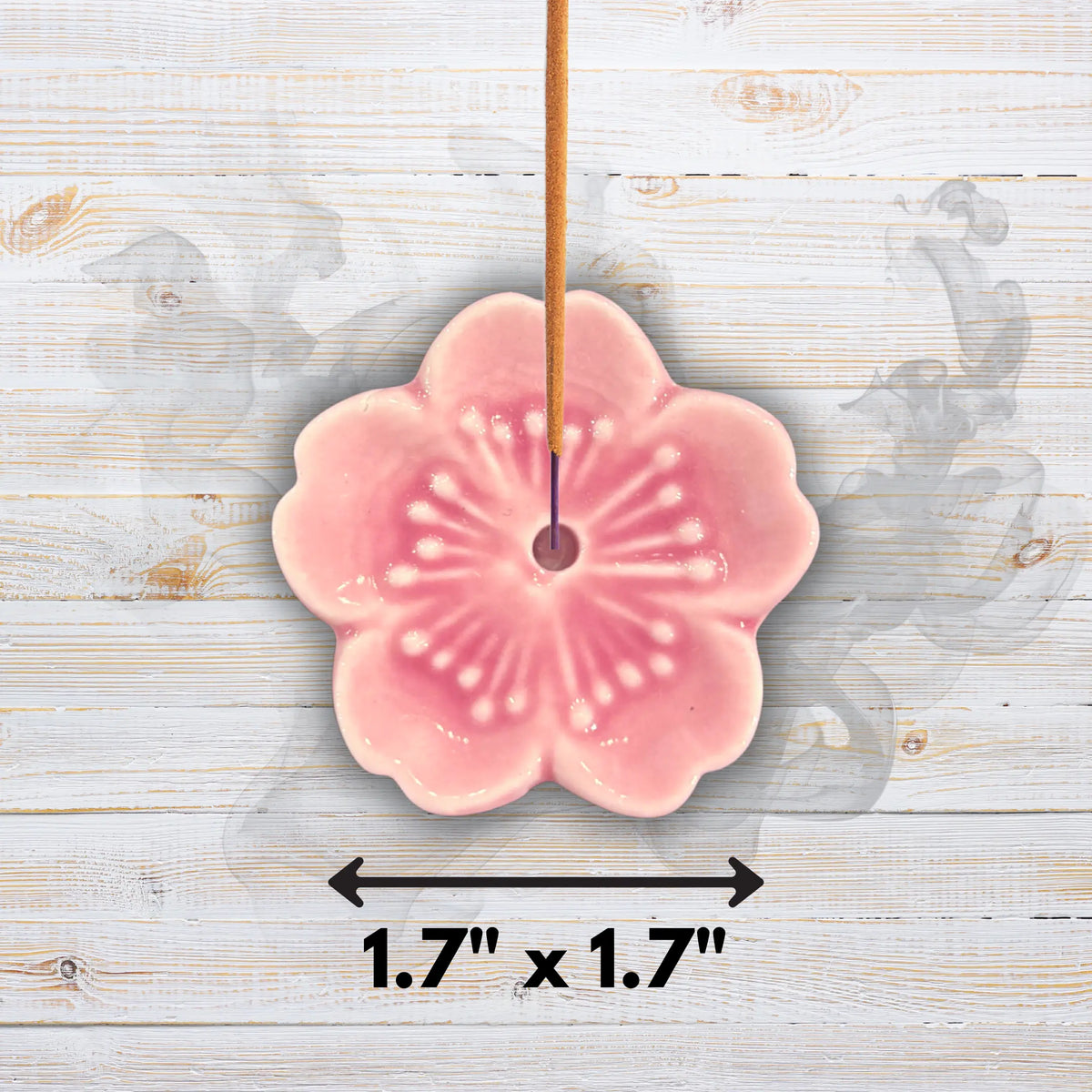 Cherry Blossom Incense Holder - Multiple Colours  Ziya Blue