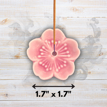 Cherry Blossom Incense Holder - Multiple Colours  Ziya Blue