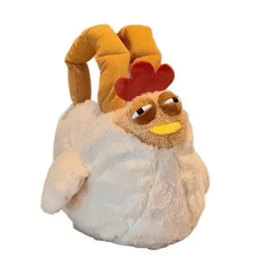 Chicken Purse – Judgmental 3D Plush Hen Bag Ziya Blue Ziya Blue