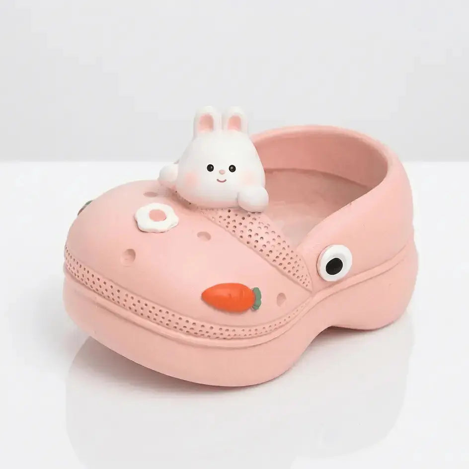 Clog Planter | Animal Shoe Pot | Funny Mini Succulent Holder Ziya Blue Ziya Blue