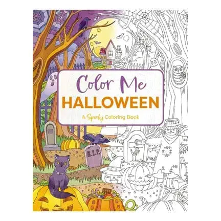 Color Me Halloween Coloring Book for Spooky Creatives Book Depot Ziya Blue