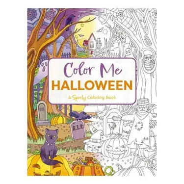 Color Me Halloween Coloring Book for Spooky Creatives Book Depot Ziya Blue