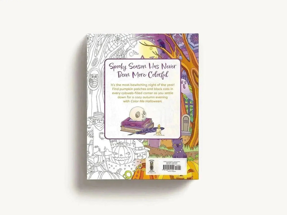 Color Me Halloween Coloring Book for Spooky Creatives Book Depot Ziya Blue