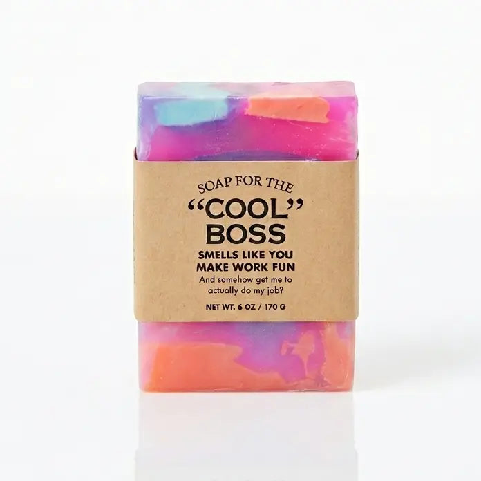 Cool Boss Soap: The Ultimate "Not Fired" Thank You 🧼🍬  Ziya Blue