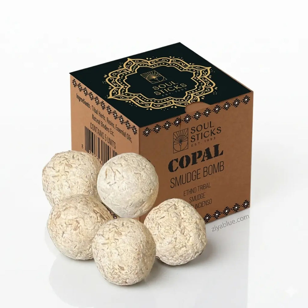 Copal Smudge Bombs Designs by Deekay Inc. Ziya Blue