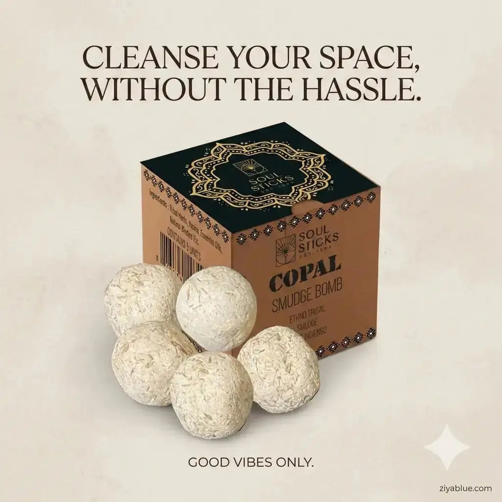 Copal Smudge Bombs Designs by Deekay Inc. Ziya Blue