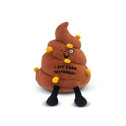 Corn Poop Plush - The "I Ate Corn Yesterday" Mascot Punchkins Ziya Blue