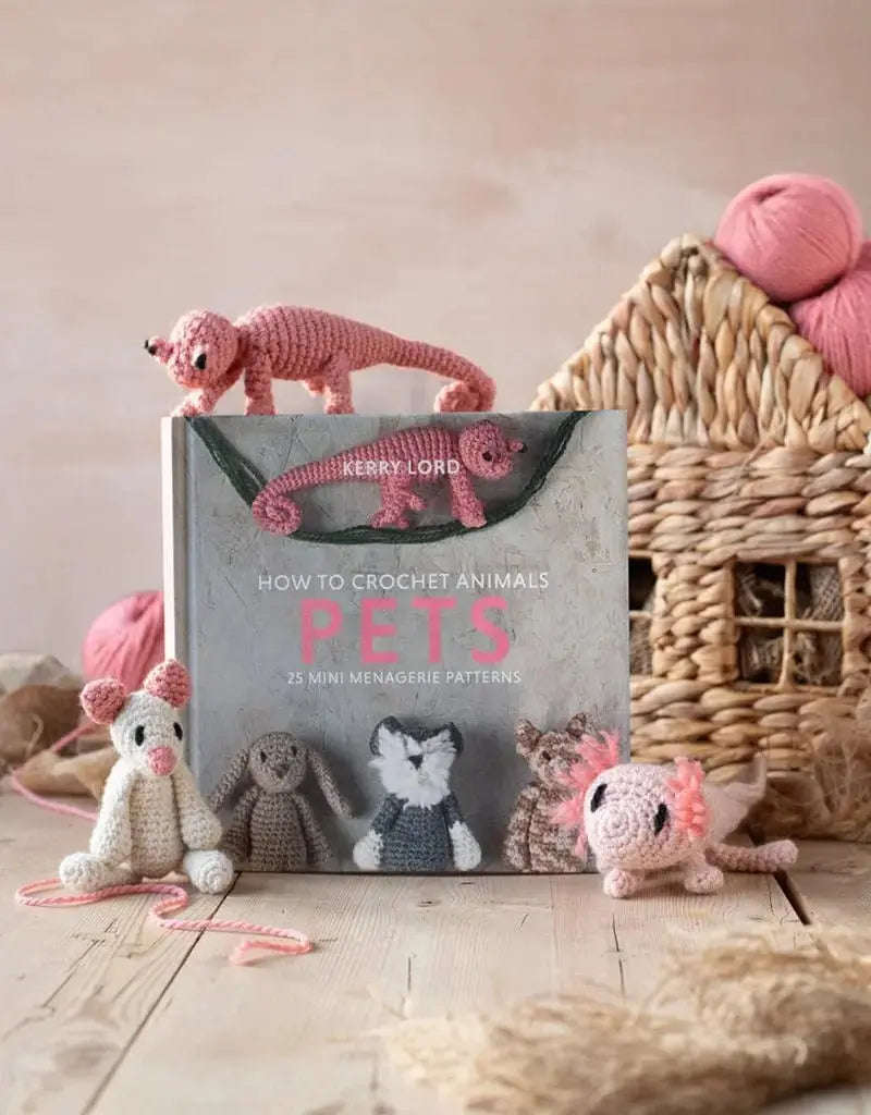 Crochet Book | How to Crochet Animals: Pets Book Depot Ziya Blue