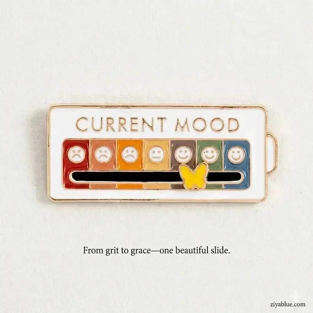 Current Mood Slider Pin Ganz Ziya Blue