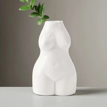 Curvy Ceramic Vase (4.75") | Body Positivity Faire Ziya Blue