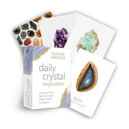 Daily Crystal Inspiration: A 52-Card Oracle Maeve Toys Ziya Blue