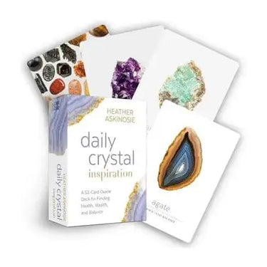 Daily Crystal Inspiration: A 52-Card Oracle Maeve Toys Ziya Blue