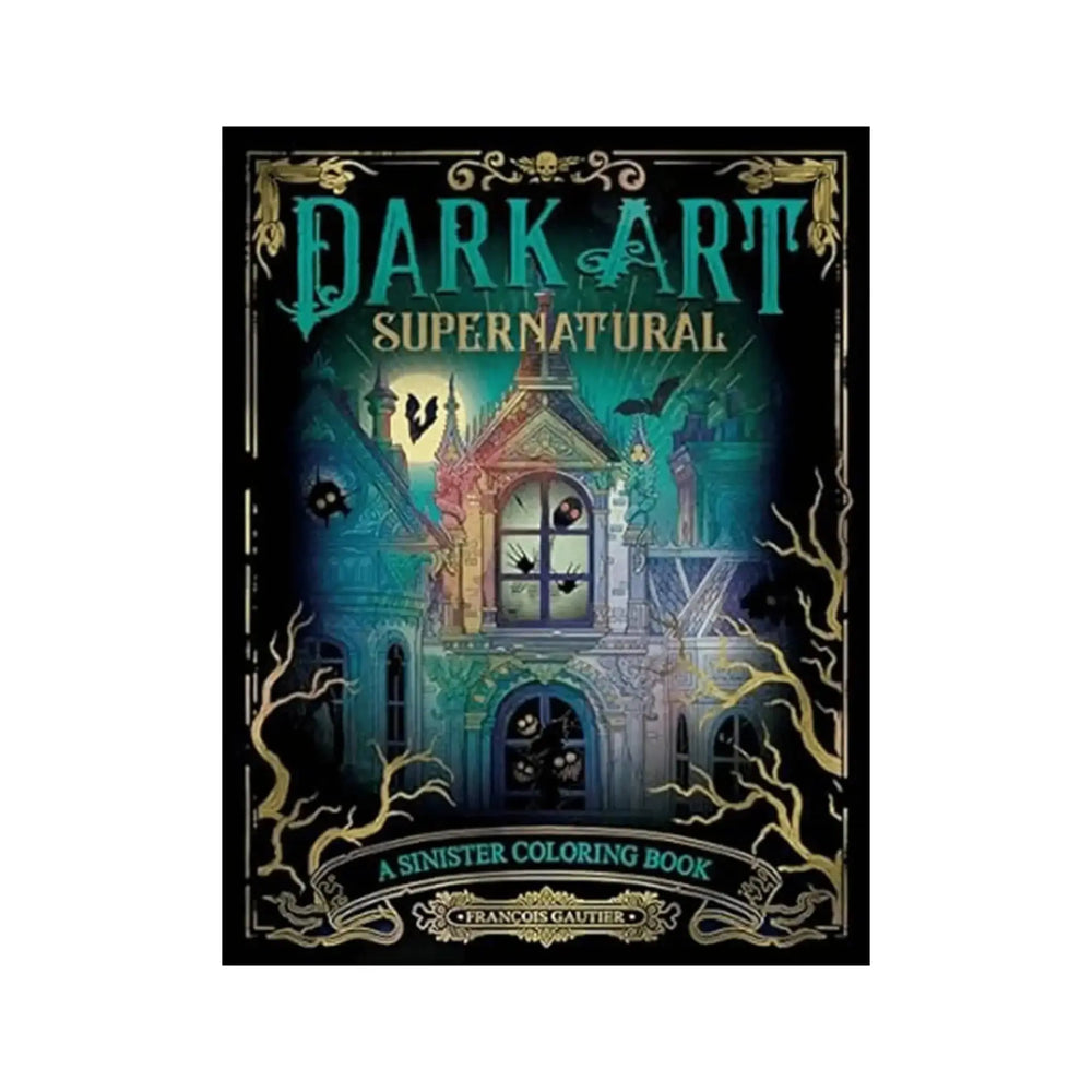 Dark Art Supernatural Coloring Book Book Depot Ziya Blue