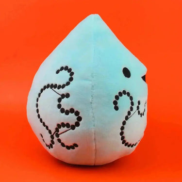 Diabetes Plushie: Cute T1D Humor I Heart Guts Ziya Blue