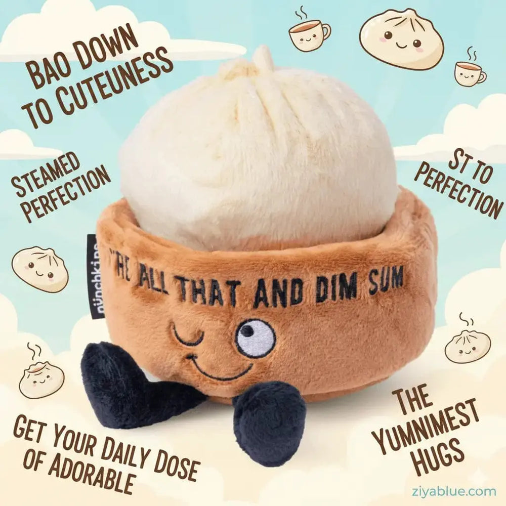 Dim Sum Plush - You’re All That & Dim Sum Punchkins Ziya Blue