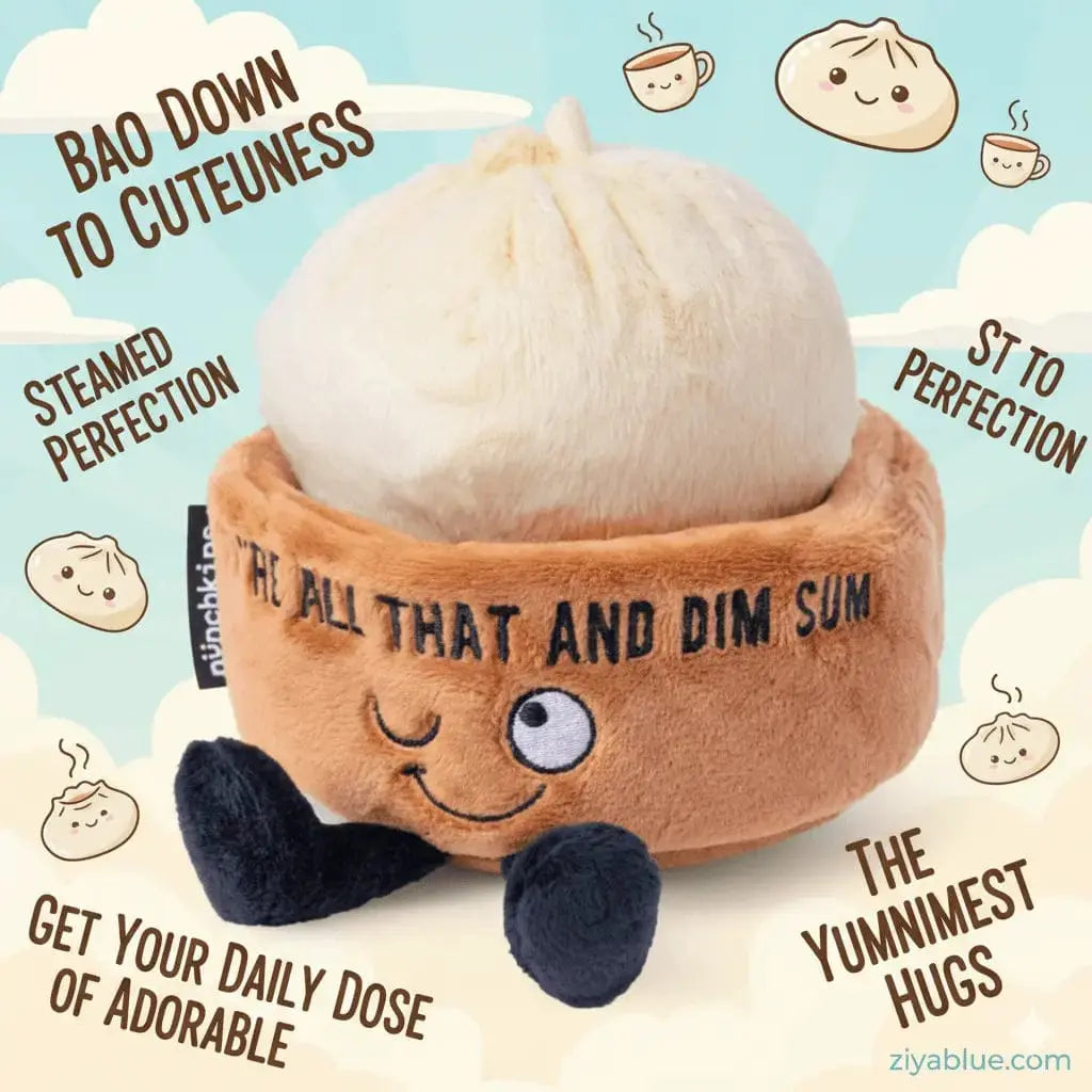 Dim Sum Plush - You’re All That & Dim Sum Punchkins Ziya Blue