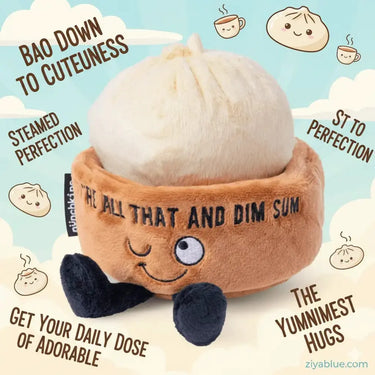 Dim Sum Plush - You’re All That & Dim Sum Punchkins Ziya Blue
