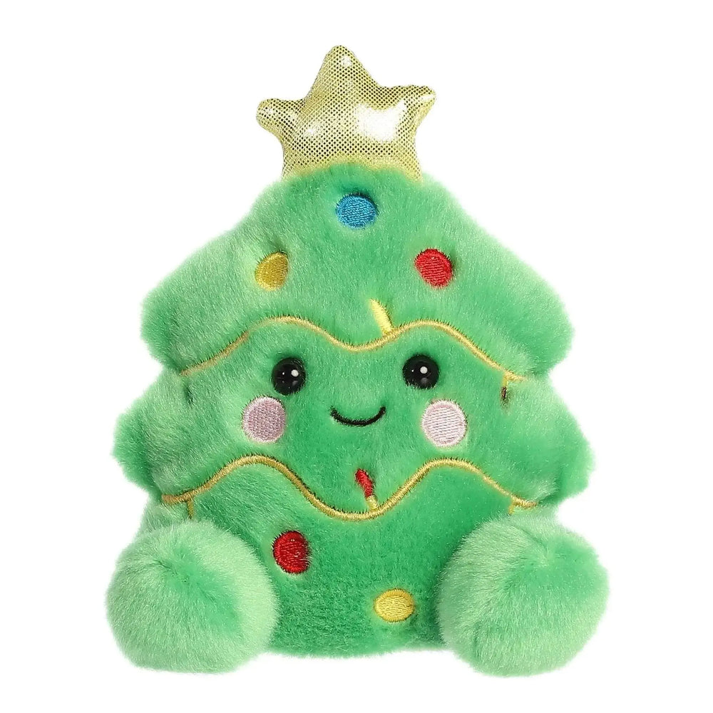 Douglas Xmas Tree Palm Pals – 5" Plush Aurora Ziya Blue