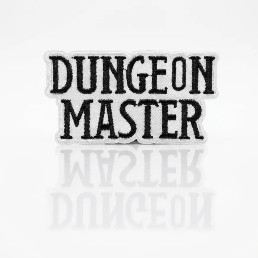 Dungeon Master Iron-On Patch  Ziya Blue