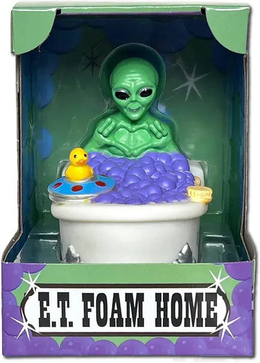 ET Foam Home Alien Duck: Outer Space Bath Toy Celebriducks Ziya Blue