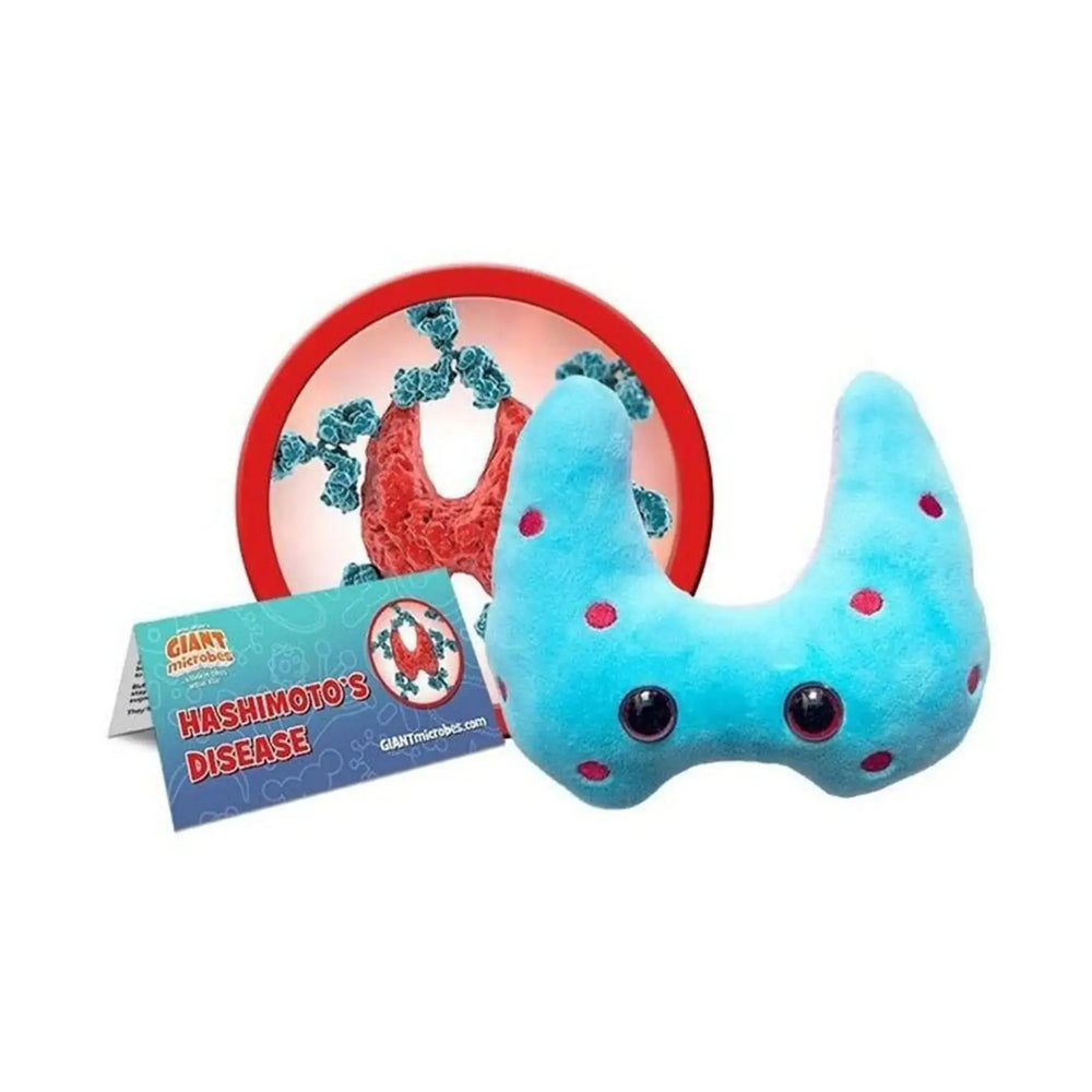 Educational GIANTmicrobes Hashimoto's Disease Plush Giant Microbes Ziya Blue