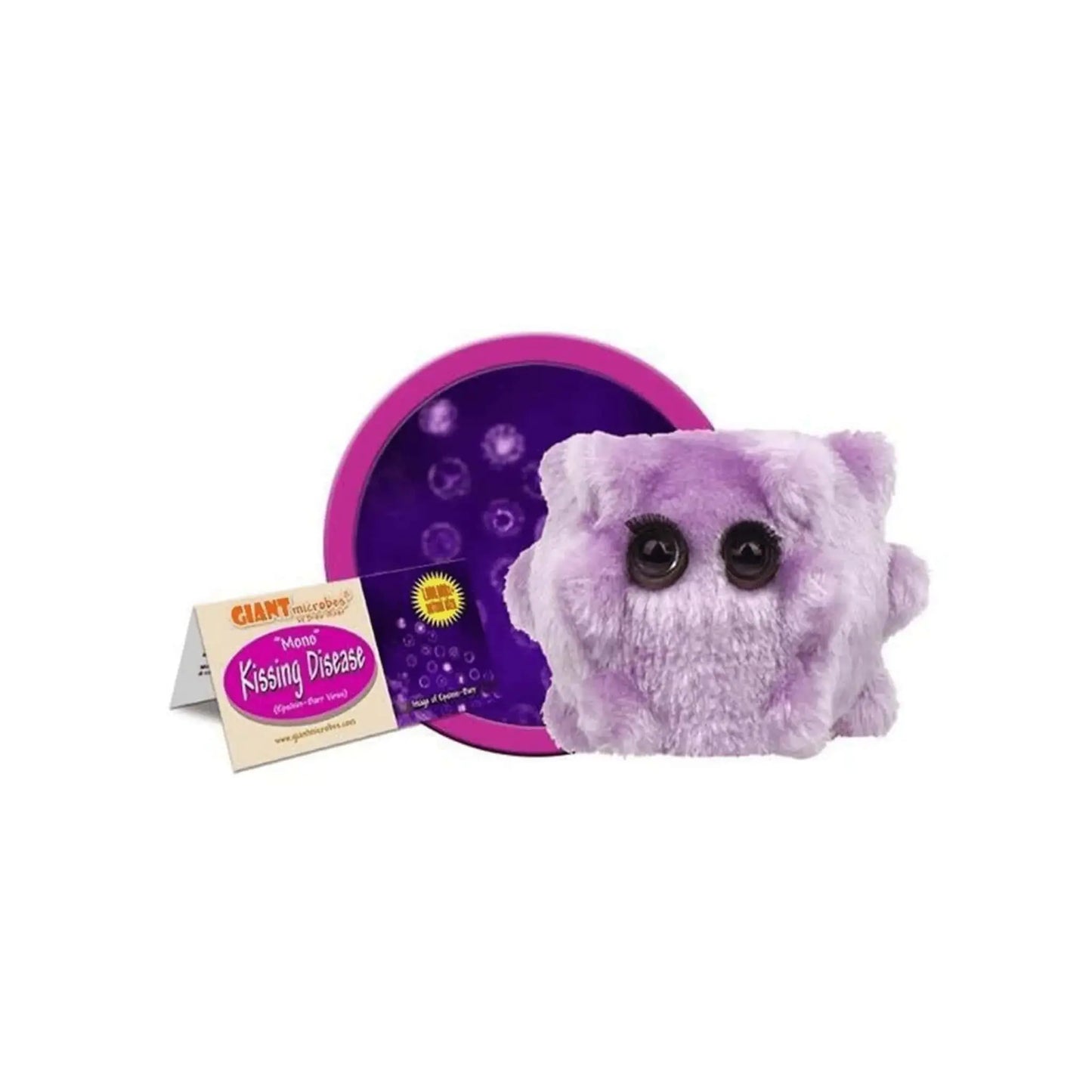 Educational GIANTmicrobes Mono Plush Toy Giant Microbes Ziya Blue