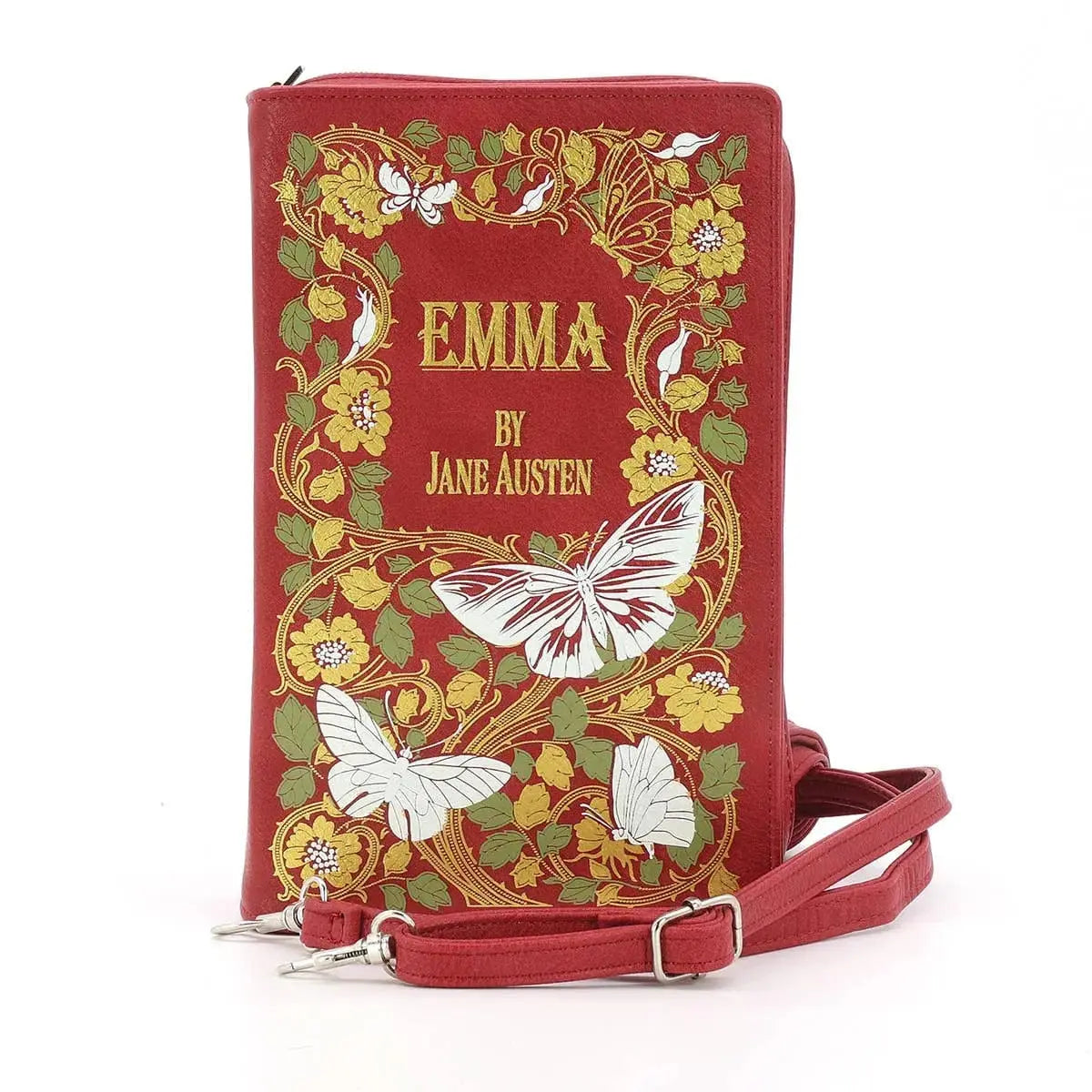 Emma Book Clutch – Jane Austen Literary Crossbody Bag COMECO INC Ziya Blue