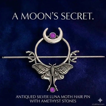 Enchanted Butterfly Hair Pins: Embrace Your Inner Woodland Goddess! 🦋🌙 Ziya Blue Ziya Blue