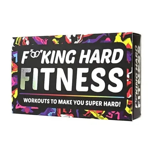 F*cking Hard Fitness Card Pack Gift Republic Ziya Blue