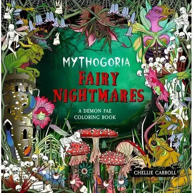 Fairy Coloring Book | Mythogoria: Fairy Nightmares Book Depot Ziya Blue