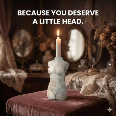 Female Torso Taper Holder Abbott Ziya Blue