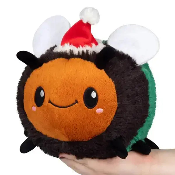 Festive Bumblebee Squishable Plush: The 7" Holiday Toy Squishables Ziya Blue