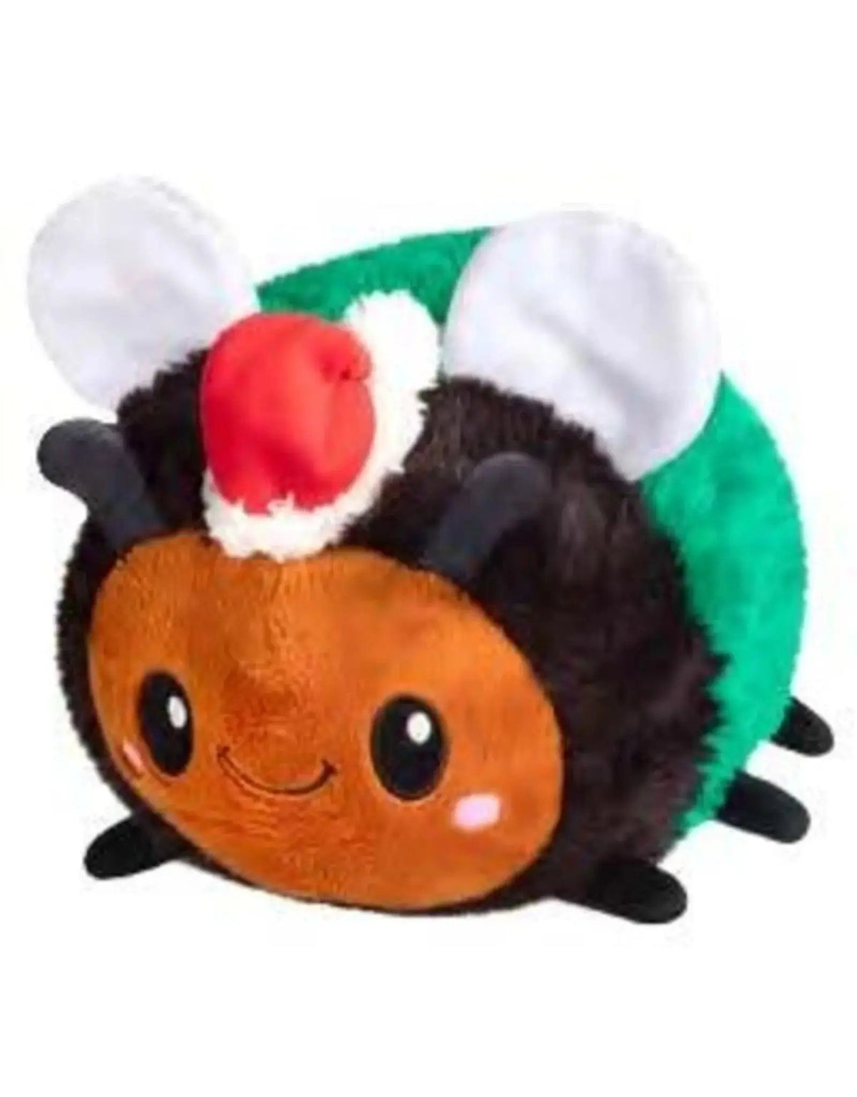 Festive Bumblebee Squishable Plush: The 7" Holiday Toy Squishables Ziya Blue