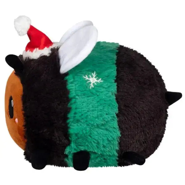 Festive Bumblebee Squishable Plush: The 7" Holiday Toy Squishables Ziya Blue