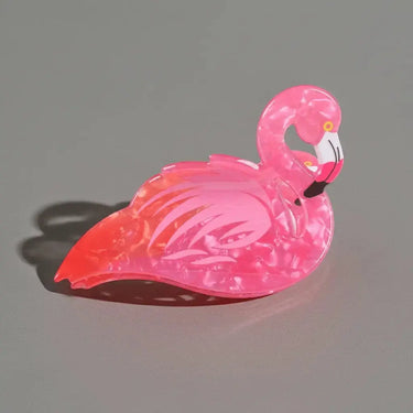 Flamingo Hair Claw | Vibrant Tropical Pink Accessory Ziya Blue Ziya Blue