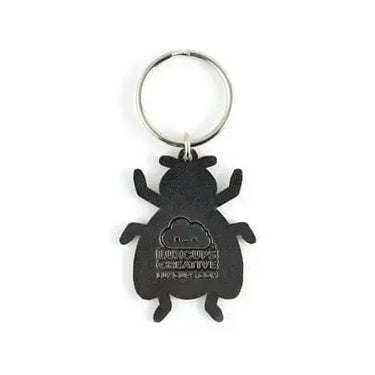 Fly Keychain | Funny Bug Gift & Enamel Bag Charm LuxCups Ziya Blue